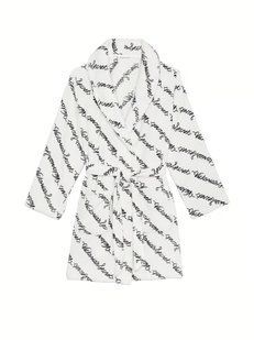 Плюшевий халат VICTORIA'S SECRET Cozy Plush Short Robe 190955QBT фото