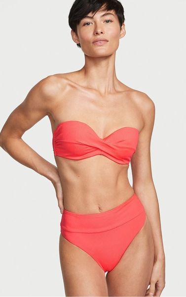 Купальник VICTORIA'S SECRET Mix-and-Match Bandeau Push-Up Bikini Top & Side-Tie Bikini Bottom  320631QBE фото