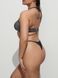 Купальник VICTORIA'S SECRET Two-Tone Rib Strapless Bandeau Bikini Top & Thong Bikini Bottom 423564QAG фото 2