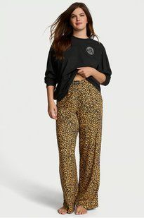 Піжама VICTORIA'S SECRET Flannel Long Tee-Jama Set 419566QBT фото