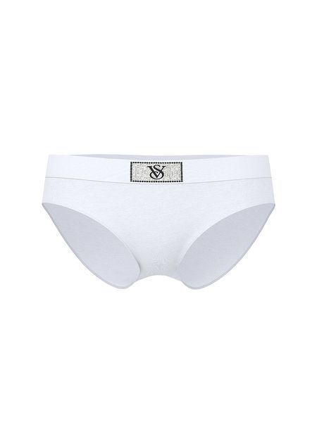 Трусики VICTORIA'S SECRET Logo Cotton Shine Patch Hiphugger Panty 431951QBF фото