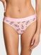 Бавовняні трусики VICTORIA'S SECRET Logo Cotton Thong Panty  415918QYQ фото 1
