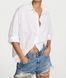 Бавовняна сорочка VICTORIA'S SECRET Heritage Cotton Button-Front Sleepshirt 435153QBF фото 1
