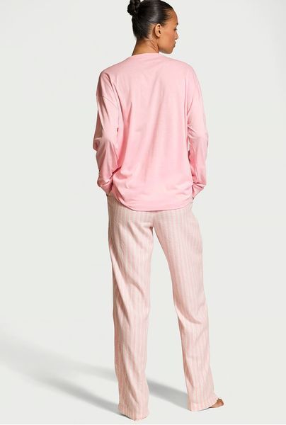 Пижама VICTORIA'S SECRET Flannel Long Tee-Jama Set 419569QBQ фото