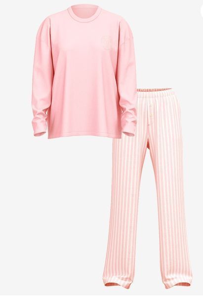 Пижама VICTORIA'S SECRET Flannel Long Tee-Jama Set 419569QBQ фото