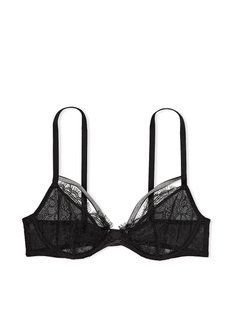 Бюстгальтер VICTORIA'S SECRET Shine Strappy Unlined Lace Low-Cut Demi Bra  904527QB4 фото