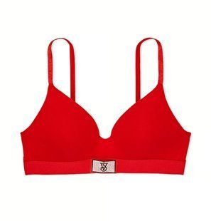Бюстгальтер VICTORIA'S SECRET Wireless Lightly Lined Shine Patch Bra 904034QD4 фото
