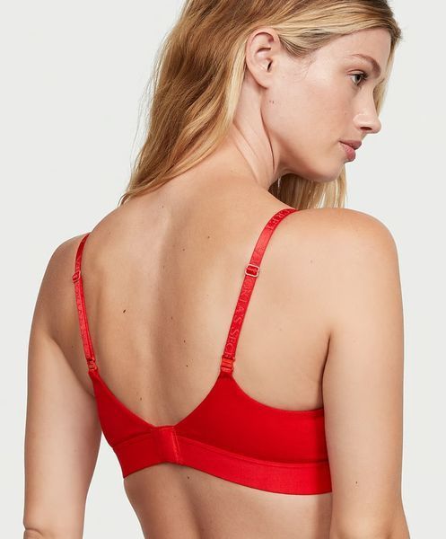 Бюстгальтер VICTORIA'S SECRET Wireless Lightly Lined Shine Patch Bra 904034QD4 фото