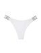 Хлопковые трусики PINK Logo Cotton Thong Panty  416206QEK фото 2