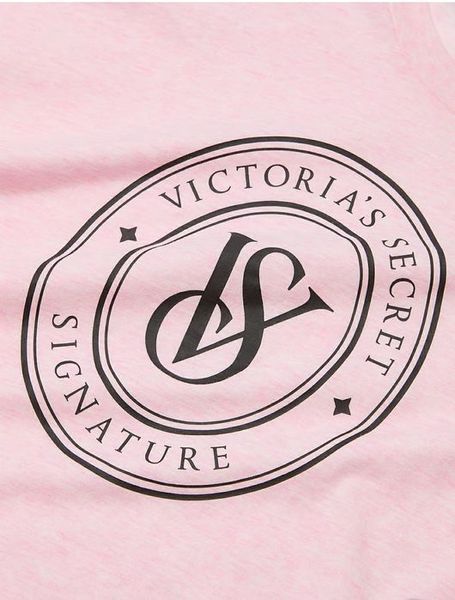 Коттоновая пижама VICTORIA'S SECRET 100% Cotton Long Pajama Set 417468QB6 фото