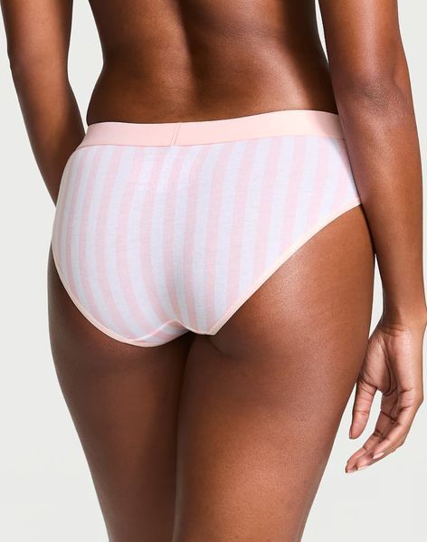 Трусики VICTORIA'S SECRET Logo Cotton Shine Patch Hiphugger Panty 420695SPC фото