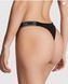 Хлопковые трусики PINK Logo Cotton Thong Panty 416206QB4 фото 2