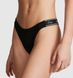 Хлопковые трусики PINK Logo Cotton Thong Panty 416206QB4 фото 1