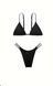 Купальник Shine Strap Triangle Bikini Top & Double Shine Strap Brazilian Bikini  155713QB4 фото 1