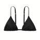 Купальник Shine Strap Triangle Bikini Top & Double Shine Strap Brazilian Bikini  155713QB4 фото 2