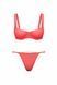 Купальник VICTORIA'S SECRET Two-Tone Rib Underwire Bikini Top & Thong Bikini Bottom  423538QDX фото 1