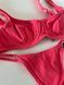 Купальник VICTORIA'S SECRET Two-Tone Rib Underwire Bikini Top & Thong Bikini Bottom  423538QDX фото 7