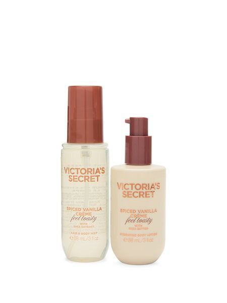 Набор VICTORIA'S SECRET Spiced Vanilla Cr&egrave;me 2-Piece Full-Sized Body Mist & Lotion Gift Set 426982QBAOS фото