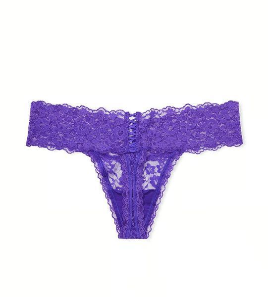 Трусики VICTORIA'S SECRET The Lacie Thong Panty 389889QCJ фото