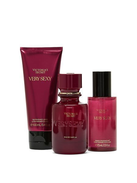 Подарочный набор VICTORIA'S SECRET Very Sexy 3-Piece Full-Sized Eaux de Parfum Gift Set 424283QANOS фото