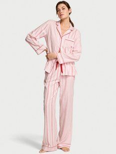 Піжама VICTORIA'S SECRET Flannel Long Pajama Set 429424SPC фото