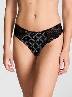 Трусики PINK No-Show Lace-Trim Thong Panty  429151QCS фото