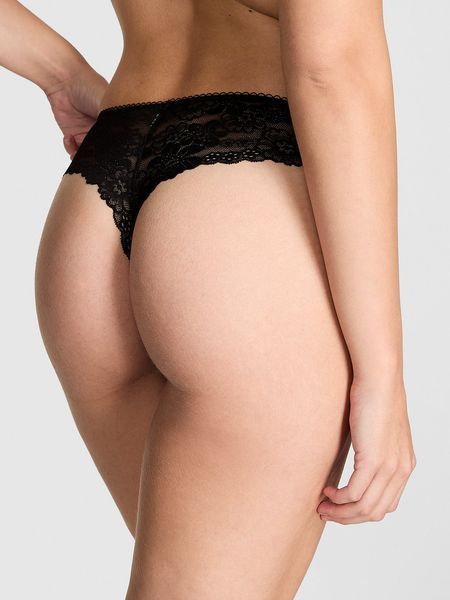 Трусики PINK No-Show Lace-Trim Thong Panty  429151QCS фото