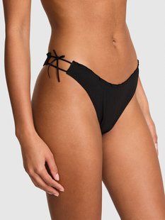 Бавовняні трусики PINK Cotton Side-Tie Thong Panty 425354QB4 фото