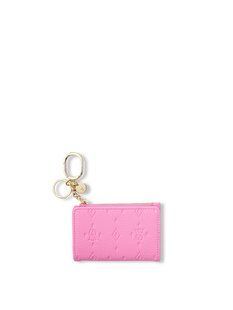 Картхолдер VICTORIA'S SECRET Foldover Card Case Keychain, Рожевий