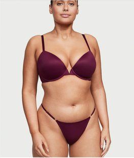 Трусики VICTORIA'S SECRET Love Cloud Smooth Adjustable Thong Panty  532719SDC фото