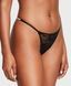 Мереживні трусики VICTORIA'S SECRET Lace T-String Shine Strap Panty 904417QB4 фото 1