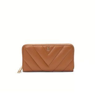 Гаманець VICTORIA'S SECRET Large Wallet with Zip , Коричневий