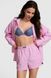 Комплект PINK Boyfriend Button-Down Sleepshirt & Boyfriend Boxer Pajama Shorts 426274SPC фото 1