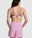 Комплект PINK Boyfriend Button-Down Sleepshirt & Boyfriend Boxer Pajama Shorts 426274SPC фото 4