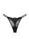 Мереживні трусики VICTORIA'S SECRET Logo Shine Strap Lace Thong Panty  904513QB4 фото 3
