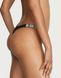 Мереживні трусики VICTORIA'S SECRET Logo Shine Strap Lace Thong Panty  904513QB4 фото 2