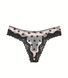 Трусики VICTORIA'S SECRET Tease Mesh Lace-Trim High-Leg Thong Panty 420367QNF фото 3