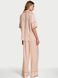 Пижама сатиновая VICTORIA'S SECRET Signature Satin Short-Sleeve Long Pajama Set 433250QAS фото 3