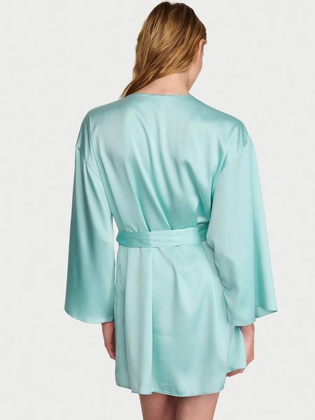 Сатиновый халат VICTORIA'S SECRET Satin Short Robe  151973QNS фото