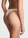 Хлопковые трусики VICTORIA'S SECRET Strech Cotton High-Leg Scoop Thong Panty  418365QBF фото 2