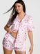 Атласная пижама PINK &times; LOVESHACKFANCY с шортами 430358QCP фото 1