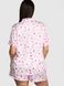 Атласная пижама PINK &times; LOVESHACKFANCY с шортами 430358QCP фото 2