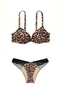 Купальник Victoria's Secret Mix & Match Twist Push-Up Bikini Top & Archives Macrame Brazilian Bikini Bottom 133537QHS фото