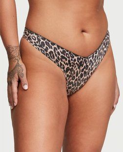 Трусики VICTORIA'S SECRET Strappy-Back High-Leg Thong Panty 189645QBT фото