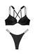 Купальник VICTORIA'S SECRET Shine Strap Bombshell Push-Up Bikini Top & Shine Strap Thong Bikini Bottom 154899QB4 фото 1