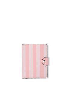 Обкладинка для паспорту VICTORIA'S SECRET Passport Cover , Рожева смужка