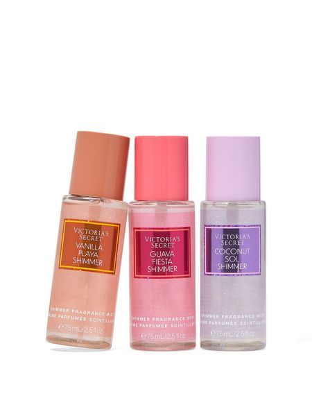 Подарочный набор VICTORIA'S SECRET 3-Piece Getaway Shimmer Gift Set ft. Exclusive Summer Scents  432744QB9OS фото