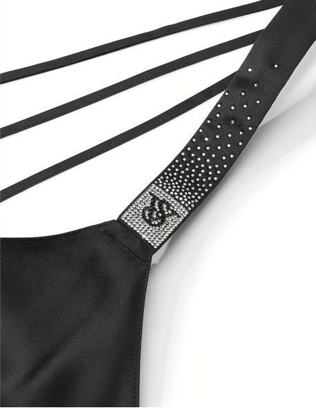 Пеньюар VICTORIA'S SECRET Scattered Shine Strap Satin Strappy-Back Slip Dress  420073QC5 фото