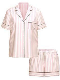 Піжама VICTORIA'S SECRET Signature Satin Short Pajama Set 420076SPC фото