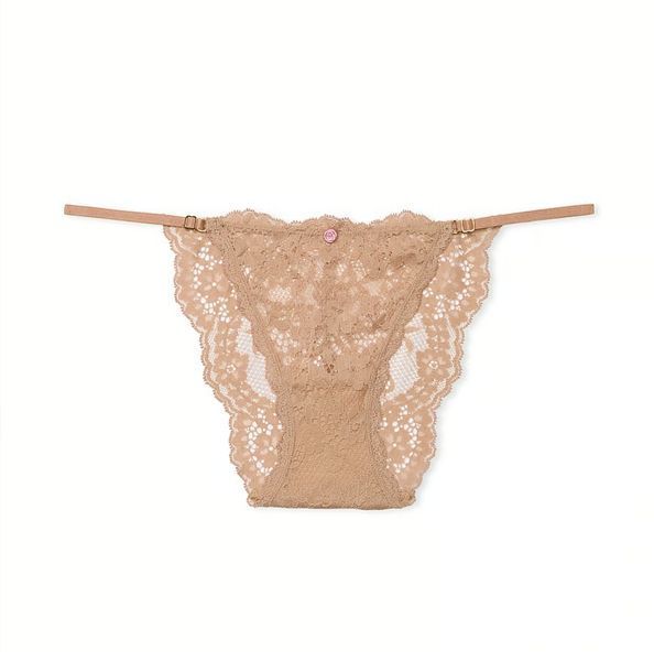Трусики VICTORIA'S SECRET Dream Angels Lace Adjustable String Bikini Panty 419825SFX фото